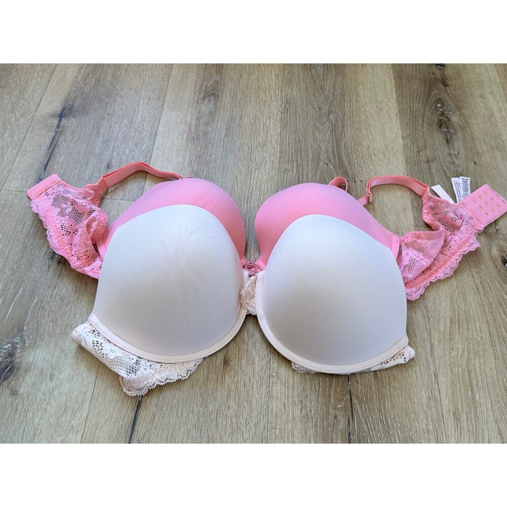 2 Victoria’s Secret Dream Angels Lace Push-Up Bras 38D Bundled Set of 2